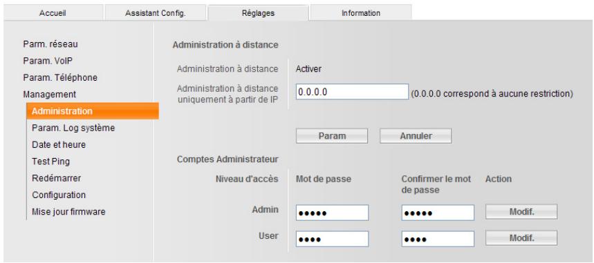 SIEMENS GIGASET DE380 IP R - Administration - 1