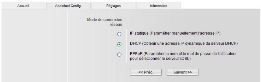 SIEMENS GIGASET DE380 IP R - Détermination du mode de connexion réseau - 1