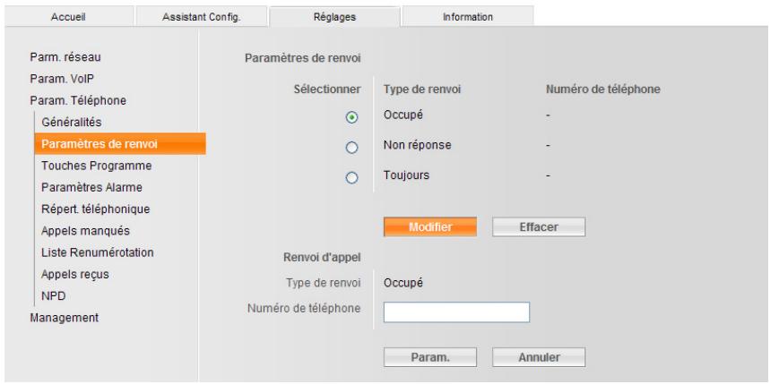 SIEMENS GIGASET DE380 IP R - Paramètres généraux - 2