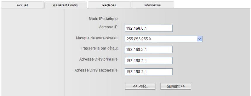 SIEMENS GIGASET DE380 IP R - (uniquement pour le mode de connexion réseau IP statique ou PPPoE) - 1