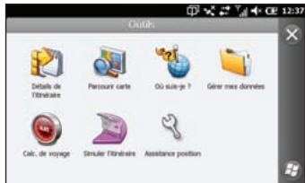 GARMIN NUVIFONE M10 - Utilisation des outils de navigation - 1
