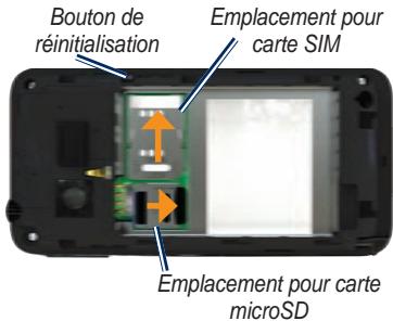 GARMIN NUVIFONE M10 - Installation de la carte SIM - 1