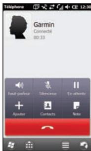 GARMIN NUVIFONE M10 - Utilisation des options en communication - 1