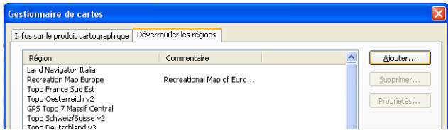 GARMIN TOPO FRANCE - Comment déverrouiller la carte manuellement dans MapSource - 4