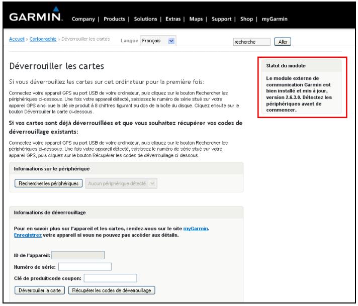 GARMIN TOPO FRANCE - Comment déverrouiller et enregistrer la carte - 1