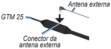 GARMIN GTM 25 - Ligar o receptor de trânsito - 2