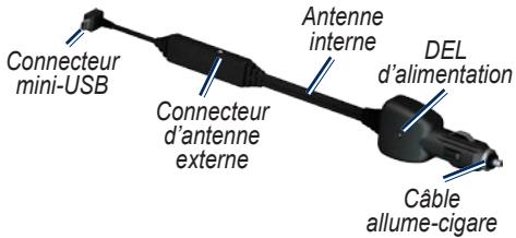 GARMIN GTM 25 - Connexion du récepteur d'info- trafic - 1