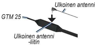 GARMIN GTM 25 - Liikennevastaanottimen liittäminen - 2