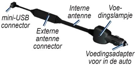 GARMIN GTM 25 - De ontvanger voor verkeersinformatie aansluiten - 1