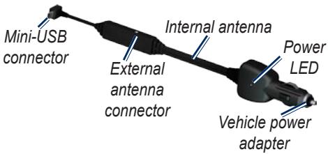 GARMIN GTM 25 - Connecting the Traffic Receiver - 1