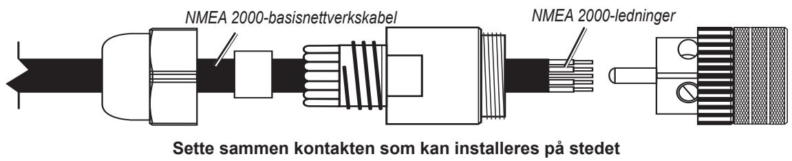 GARMIN GWS 10 - Koble GWS 10-enheten til et eksisterende NMEA 2000-nettverk - 1