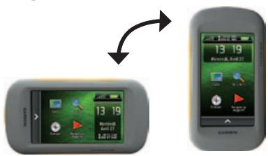 GARMIN MONTANA 650 - Rotation de l'écran - 1