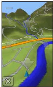 GARMIN MONTANA 650 - Utilisation de l'affichage 3D - 1