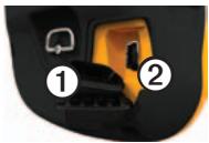 GARMIN MONTANA 650 - Chargement de la batterie lithium-ion - 1
