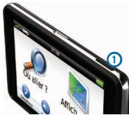 GARMIN NÜVI 3490LT - Mise hors tension de l'appareil - 1