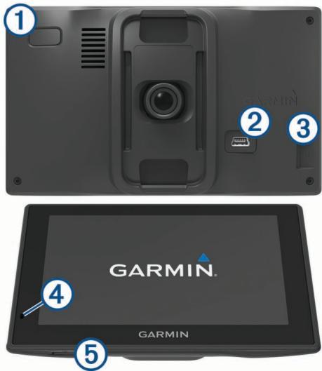 GARMIN DRIVE ASSIST 50, DRIVEASSIST 50, DRIVE ASSIST LMT - Présentation de l'appareil Garmin DriveAssist - 1