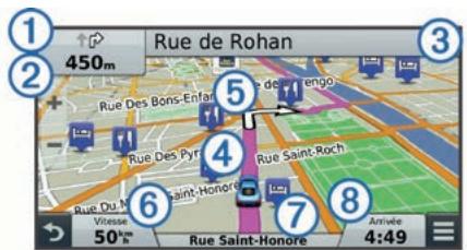 GARMIN CAMPER 660 LMT - Votre itinéraire sur la carte - 1