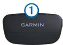 GARMIN services  FORERUNNER 310 XT HRM - Utilisation du moniteur de fréquence cardiaque - 1