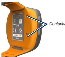 GARMIN services  FORERUNNER 310 XT HRM - Chargement de la batterie - 2