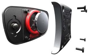 GARMIN services  FORERUNNER 310 XT HRM - Remplacement de la pile du moniteur de fréquence cardiaque - 1