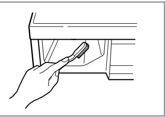 LG WD-481TP - La cavité du tiroir - 1