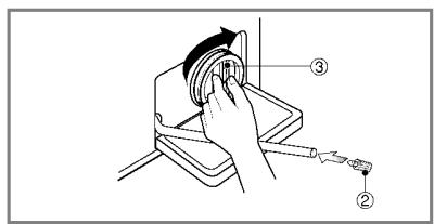 LG F12710WH - Le filtré de la pompe de vidange - 4