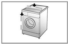 LG F12710WH - Réglage de niveau - 1
