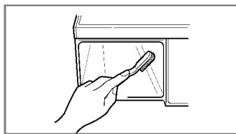 LG F12710WH - La cavité du tiroir - 1