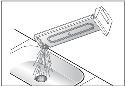 LG RC-7015 SL - Vidage du bac de réception d'eau - 2