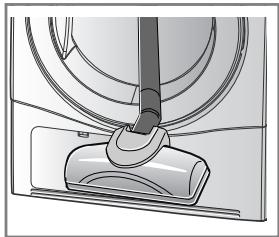 LG RC-7015 SL - Grille de ventilation avant - 1