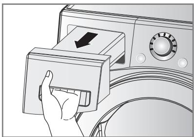 LG RC-7015 SL - Vidage du bac de réception d'eau - 1
