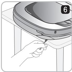LG VR7412RB - Gestion de la rosse latérale - 6