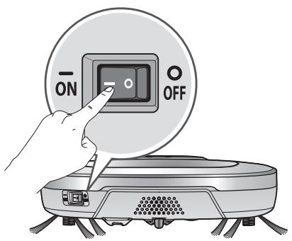 LG VR7412RB - Mise sous tension par l'interrupteur - 1