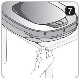 LG VR7412RB - Gestion de la rosse latérale - 7