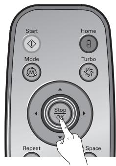 LG VR7412RB - Fonction de recherche de ZONES à nettoyer - 8