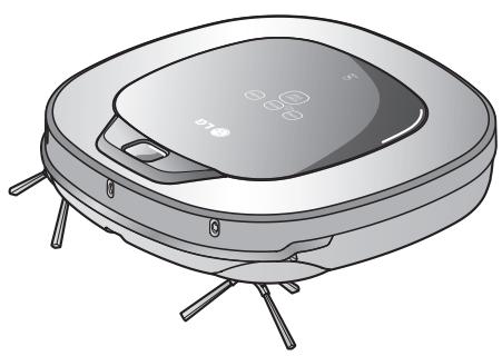 LG VR7412RB - Sur un message vocal "retirez les corps étrangers de la rosse sous l'aspirateur robot. - 8