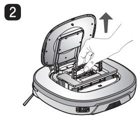 LG VR7412RB - Fonction de recherche de ZONES à nettoyer - 11