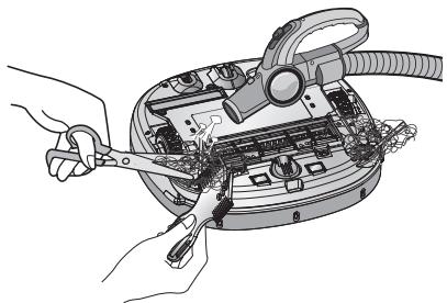 LG VR7428SP - MANIPULATION DES BROSSES LATÉRALES - 1