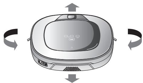 LG VR8600RR HOM-BOT SQUARE - Nettoyage manuel - 1