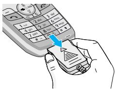 LG L3100 - Disconnecting the charger - 1