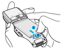 LG L3100 - Installing the Battery - 1
