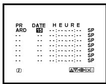 LG BN200PG - Programmation de la minuterie par le dialogue à l'écran - 5