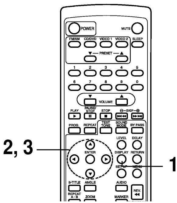 LG DA-3525 - Informations generales sur les icônes du menu GUI - 3