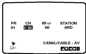 LG LH-C6230S - Recherche manuelle des chaînes de télévision - 4