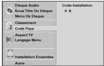 LG LH-C6230S - Code pays DVD - 1