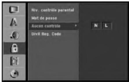 LG LH-RH7000S - Code de région - 1
