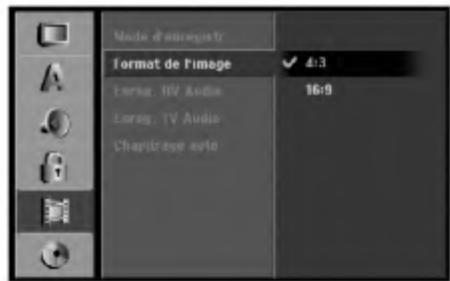 LG LH-RH7000S - Format de l'enregistrement - 1