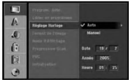 LG LH-RH7000S - Réglage automatique de l'heure - 1