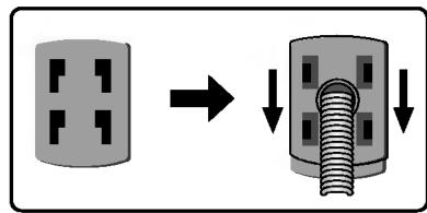 LG LN400 - Installation du support - 1