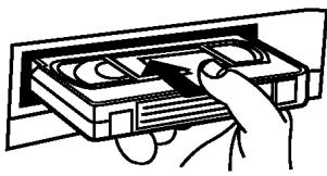LG V9900 - Utilisation du magnétoscope pour lire une cassette - 1